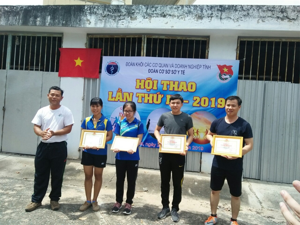 Chi đoàn Bệnh viện Y Học Cổ Truyền – Phục Hồi Chức Năng dự hội thao đoàn cơ sở Sở Y tế Bình Thuận