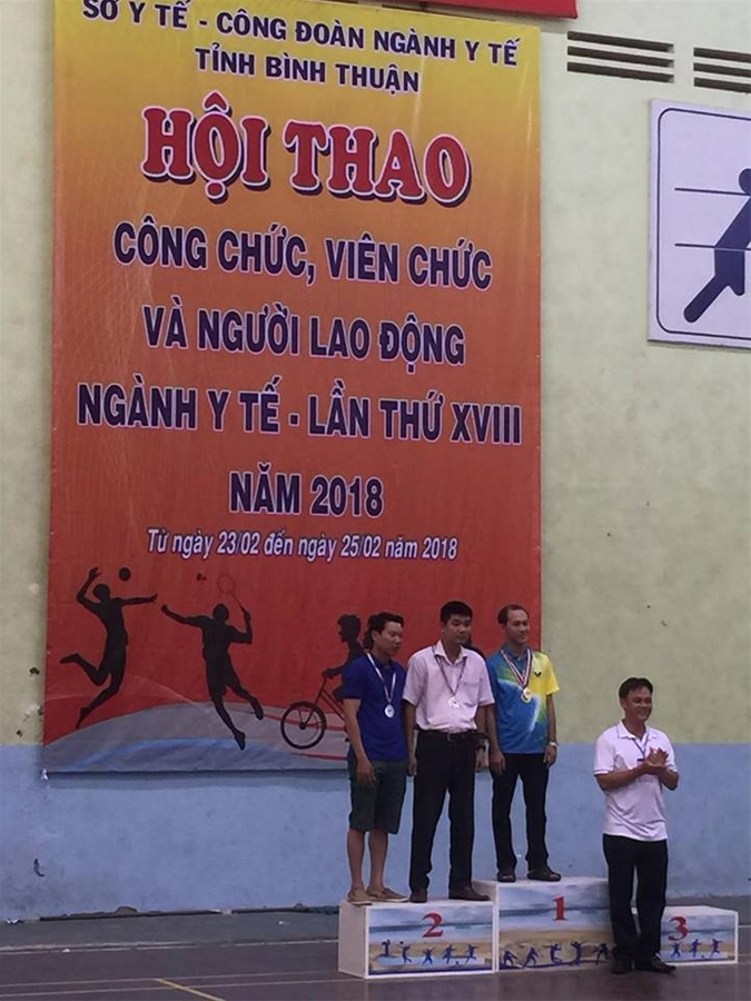 Bệnh viện Y học cổ truyền – Phục hồi chức năng Bình Thuận tham gia Hội thao ngành Y tế lần thứ XVIII/2018.
